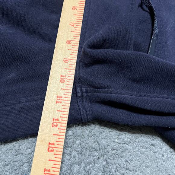 Lululemon Warm Down Jogger Pants Womens 2 7/8 Blue Cotton Terry Sweatpants - Picture 7 of 8